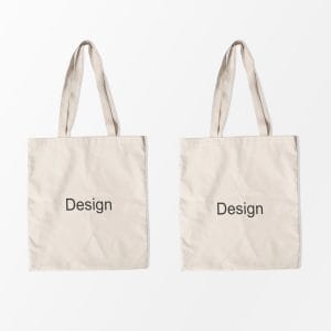 Tote bag beige Sublimation - Front & back print